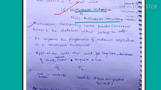 Introduction of Multiversion concurrency control technique  MVCC lecture169DBMS [upl. by Ebbie56]