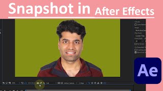 how to use Snapshot in After Effects [upl. by Epilihp609]