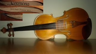 Violino Cremona Modelo SV320 1995 [upl. by Ailekahs]