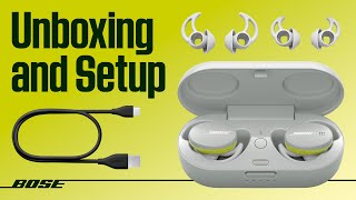 Bose Sport Earbuds – Unboxing and Setup [upl. by Hedley]