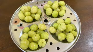 Star Gooseberry Jam Recipe  Amla Jam Recipe  Amla Murabba  Gooseberry Sweet Pickle [upl. by Anile]