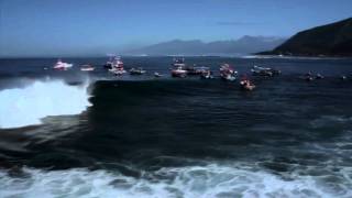 Birds Eyes View of Teahupoo Tahiti [upl. by Eirrahs]