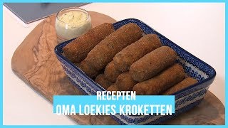 Ambachtelijke kroketten van Oma Loekie  BinnensteBuiten [upl. by Rep]