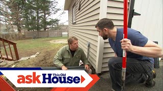 How to Install a Channel Drain  Ask This Old House [upl. by Luanni]