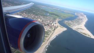 FULL POWER GO AROUND Aeroflot 77W Go Around  Aborted Landing  Missed Approach at New York JFK [upl. by Attiuqram]