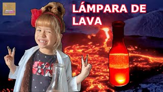 Lámpara de Lava Casera Ciencia con SuperToña  Experimentos caseros [upl. by Tasha]