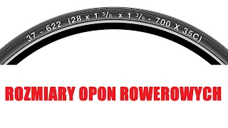 Rozmiary opon rowerowych [upl. by Vachel77]