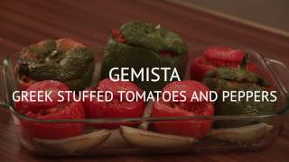 Gemista Recipe [upl. by Aicinod931]