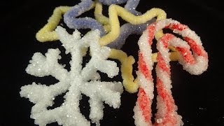 How to Make Borax Crystal Ornaments with yoyomax12 [upl. by Alicea]