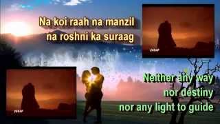 Kabhi kabhi mere dil mein khayal aata hai Big B Remix version with lyrics in Hindi English [upl. by Ecirbaf87]