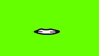 Free green screen mouth movement animation [upl. by Munshi52]