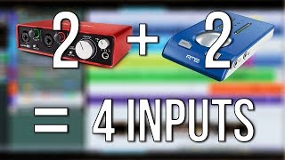 How to Use Multiple Audio Interfaces Simultaneously [upl. by Zebaj987]