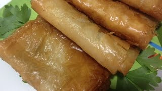 DeepFried Stuffed Phyllo Pastry [upl. by Bartle]