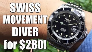 Best Rolex Sub Homage Under 300 Invicta Pro Diver 9937OB Automatic Diver Review  Perth WAtch 254 [upl. by Heisser]