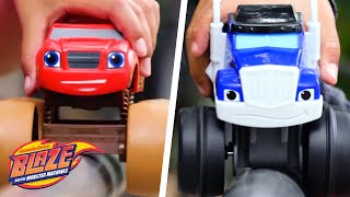 The Ultimate Race TOY Challenge 🏁 Blaze vs Crusher  Blaze and the Monster Machines [upl. by Eelibuj813]