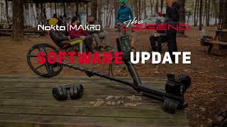 Nokta The Legend New Software Update [upl. by Aicnarf]