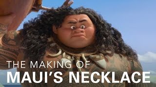 Disney Moana Maui Necklace DIY [upl. by Eiknarf262]