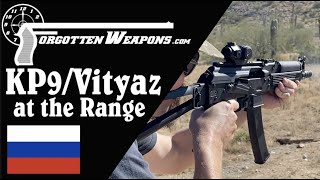 Kalashnikov USA KP9 Semiauto Vityaz at the Range [upl. by Ettesoj147]