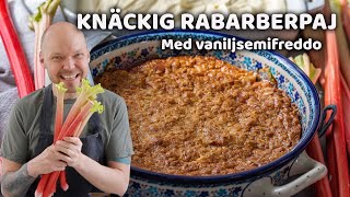 Knäckig rabarberpaj [upl. by Aikin]