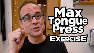 Mike Mews Max Tongue Press Exercise [upl. by Tihor]