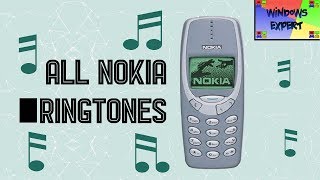 ALL RINGTONES OF THE NOKIA 3310 [upl. by Aidnic981]