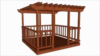 Free Gazebo Plans [upl. by Attenra]