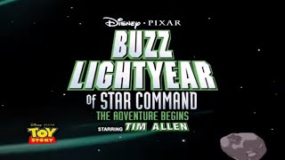 Buzz Lightyear of Star Command The Adventure Begins Trailer 15sec DVD Quality [upl. by Ashia651]