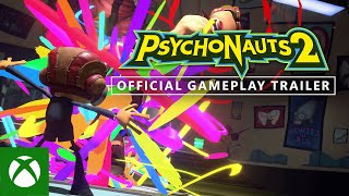 Psychonauts 2  Official Gameplay Trailer  Xbox amp Bethesda Games Showcase 2021 [upl. by Hsetim]