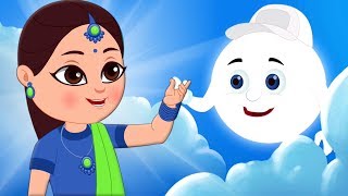 Chanda Mama Pyare Chanda Mama  Hindi Rhymes for Childrens  Kids Tv India  Hindi Nursery Rhymes [upl. by Uok530]