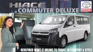 ALL NEW TOYOTA HIACE COMMUTER DELUXE  Maine Layug [upl. by Hayyikaz815]