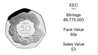 How Much Is My 50p Coin Worth [upl. by Aitan]