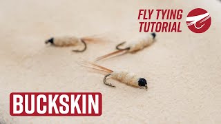 Buckskin  FLY TYING TUTORIAL [upl. by Haseefan]