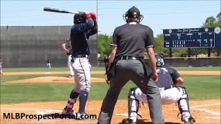 Ronald Acuna Jr  Atlanta Braves prospect OF  Full RAW Video [upl. by Hui]