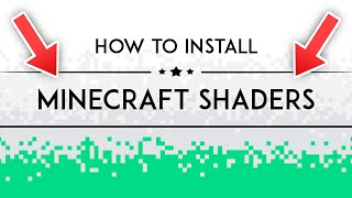 HOW TO INSTALL SHADERS ON MINECRAFT PC  TLAUNCHER [upl. by Ynettirb997]