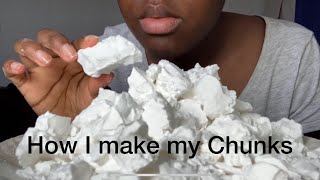 How I make CRUNCHY Starch CHUNKS [upl. by Grani300]