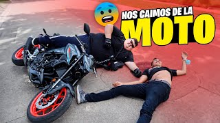 NOS CAIMOS DE LA MOTO CON CALLEJAS503 [upl. by Langley]