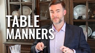 Table Manners 101 Basic Dining Etiquette [upl. by Moser]