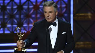 How Donald Trump was mocked at the Emmys [upl. by Ydnar]