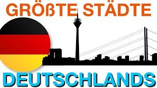 Die 20 größten Städte Deutschlands [upl. by Niveek]