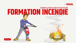 Formation incendie alertis Manipulation des extincteurs et évacuation [upl. by Elletsirhc]