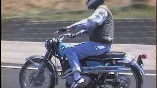 RIDING A HONDA 305 CL77 SCRAMBLER CL72 CB77 CA77 [upl. by Daphene]