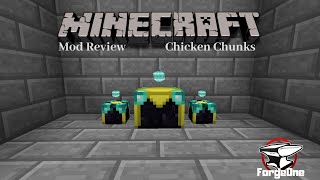 Minecraft Mod Review  Chicken Chunks [upl. by Anaer]