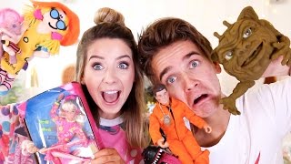 Reacting To Our 90s Childhood Toys  Zoella [upl. by Shantha]