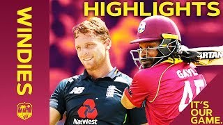 Buttler amp Gayle Go Huge In Record Breaking Match  Windies vs England 4th ODI 2019  Highlights [upl. by Goldina]