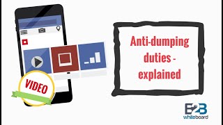 Antidumping duties  explained [upl. by Hersch]