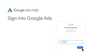 Google Ads Help How to Sign into Google Ads [upl. by Ardeha]