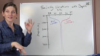 Salinity Variations with Depth [upl. by Attenaz]