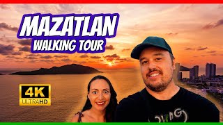 Discovering Mazatlan  4K Walking Tour [upl. by Einnig31]