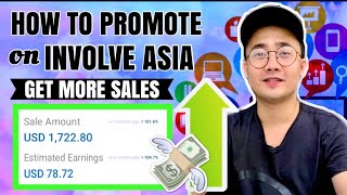 How to PROMOTE on INVOLVE ASIA and EARN more SALES commission  Affiliate Marketing Tutorial [upl. by Oivlis]