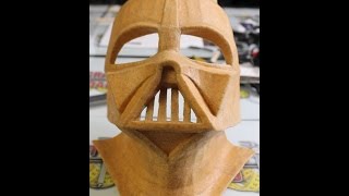 Darth Vader Helmet Part 3 Worbla Shell  Craft Dad [upl. by Rawley245]